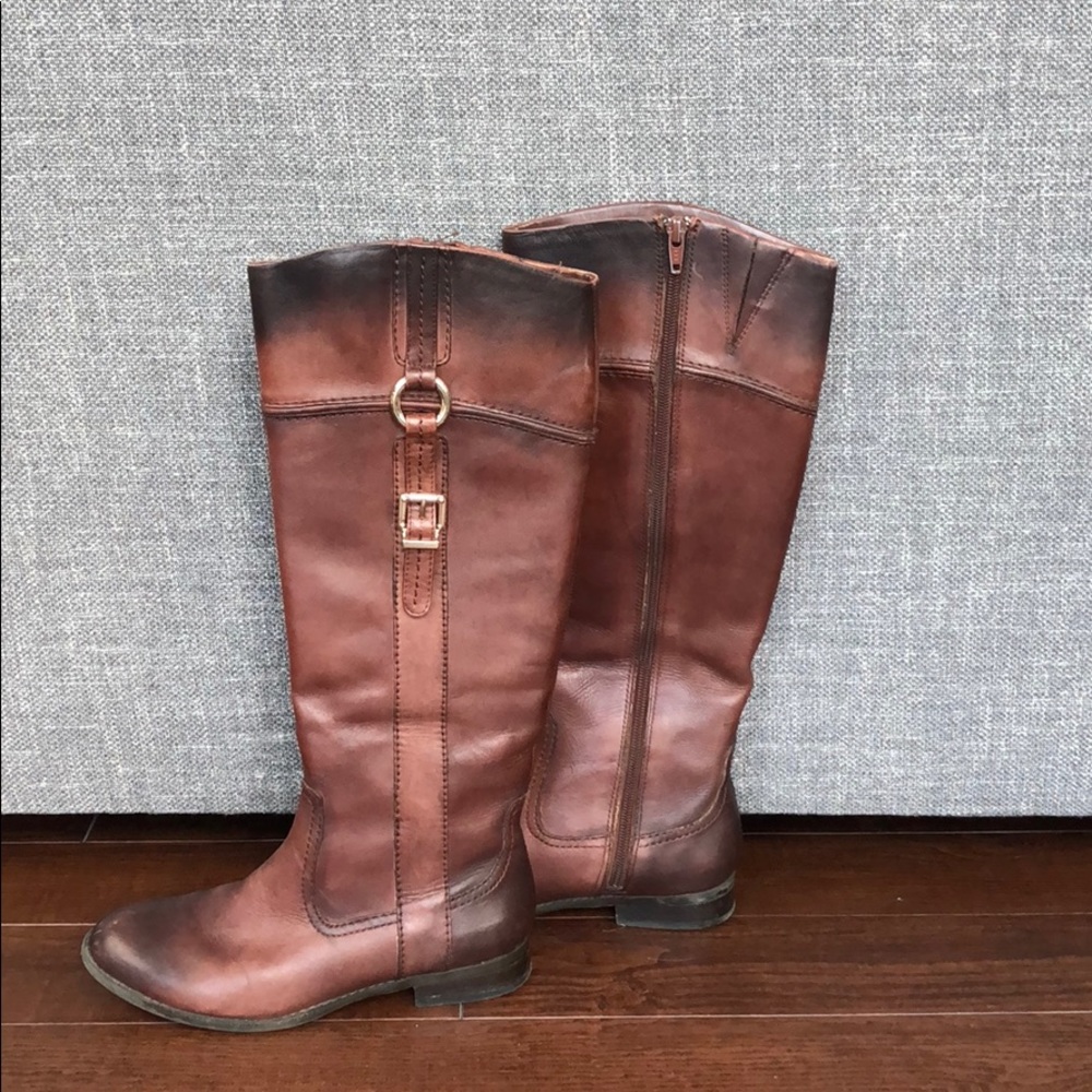 Brown Leather Boots